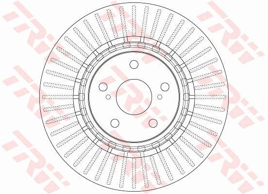 Bremžu disks DF6265