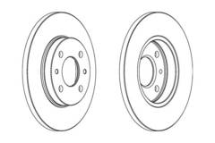 Bremžu disks DDF125