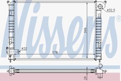 Dzesēšanas šķidruma radiators 69700A