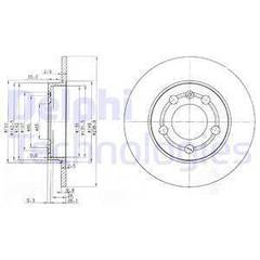 BREMŽU DISKI BG3738 100.1248.00 