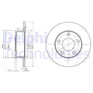 Bremžu diski BG3382