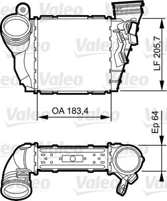 Gaisa kondicionēšanas radiators 817557