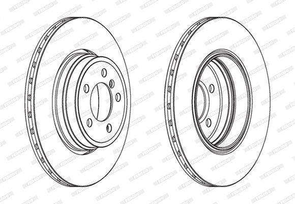 Bremžu diski DDF1936