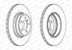 Bremžu diski DDF1936