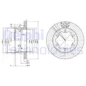 Bremžu diski BG3399 2gab. kompl.