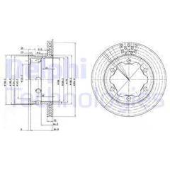 Bremžu diski BG3399 2gab. kompl.