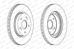 Bremžu disks DDF1635