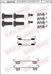 Bremžu loku montāžas komplekts. 105-0716