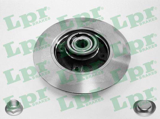 Bremžu disks ar gultni C1005PCA
