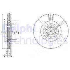 Bremžu disks BG3528