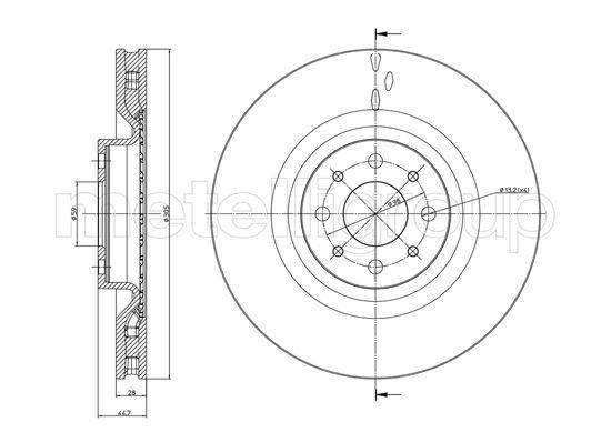 BREMŽU DISKS 800-915C