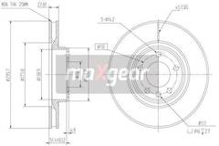 Bremžu diski 19-0736