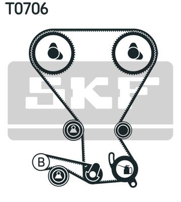 Zobsiksnas komplekts VKMA95959