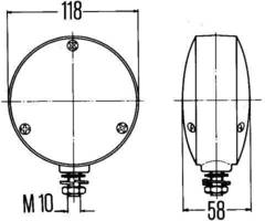 Pagrieziena rādītāja lukturis 2BA003022-021