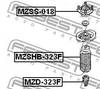 amortizatora atbalsts MZSS-018