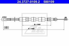 Bremžu trose 24.3727-0109.2