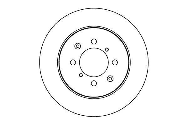 Bremžu disks LVBD1018Z