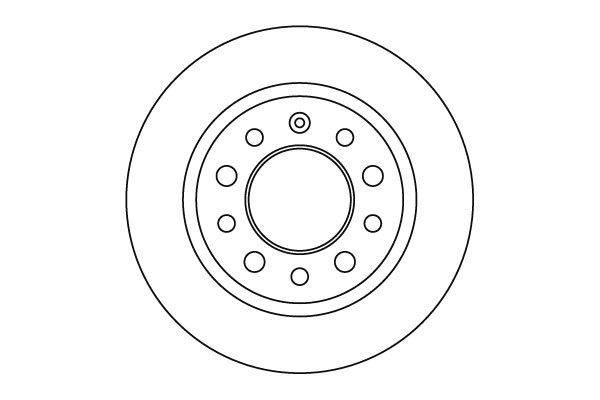 Bremžu disks LVBD1135Z  noņemts