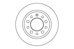 Bremžu disks LVBD1135Z  noņemts