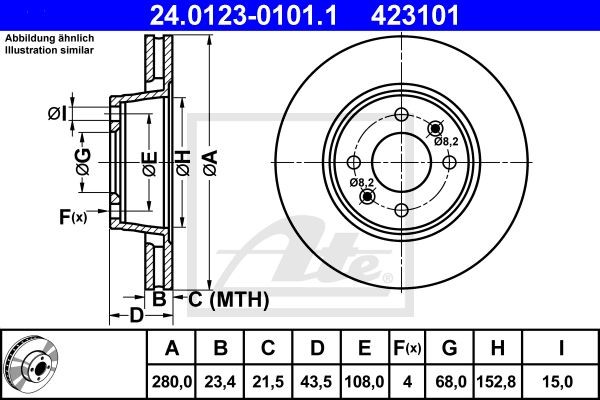 bremzu disks 24.0123-0101.1