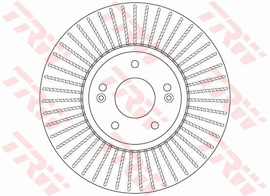 Bremžu disks DF6222