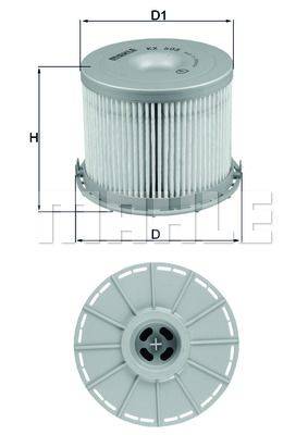 degvielas filtrs KX505D