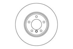 Bremžu disks LVBD1178Z  noņemts
