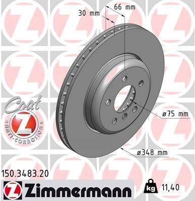 Bremžu diski 150.3483.20