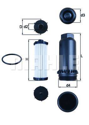 Automātiskās ātrumkārbas filtrs HX151KIT