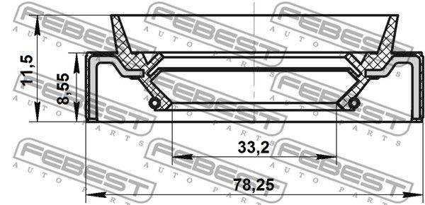 Blīvslēgs 95JBS-35780912X