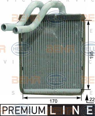 Salona apsildes radiators 8FH351315-321