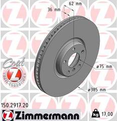 bremžu disks 150.2917.20