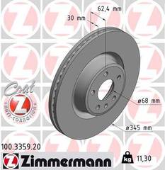 bremžu disks 100.3359.20