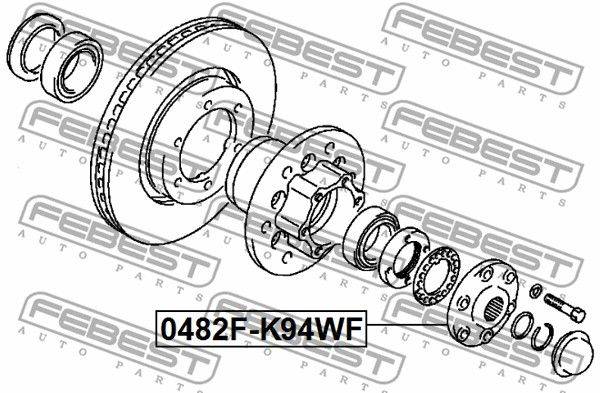 Riteņa rumba 0482F-K94WF