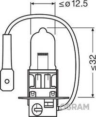 Spuldze 64151NL-HCB H3 55W 12V