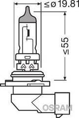 Spuldze 9006NL-HCB HB4 51W 12V P22D