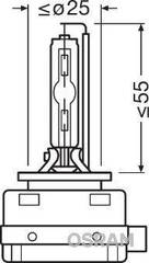 Spuldze 66140XNL D1S 35W PK32D-2