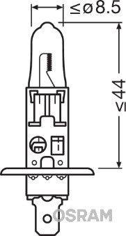 Spuldze 64150NL-HCB H1 55W 12V P14,5S 