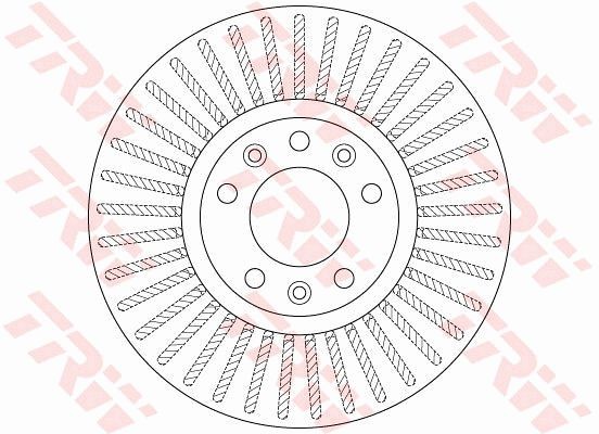 bremžu disks DF6419