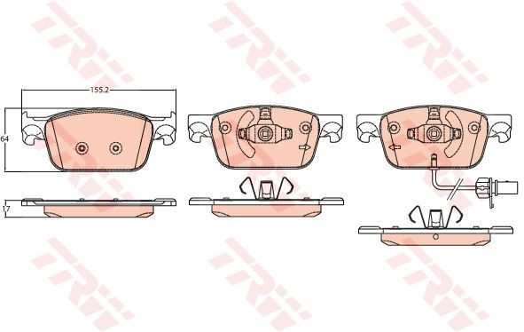 Bremžu kluči GDB2127