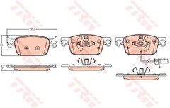 Bremžu kluči GDB2127