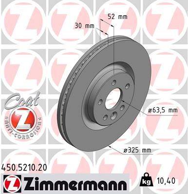 Bremžu diski 450.5210.20