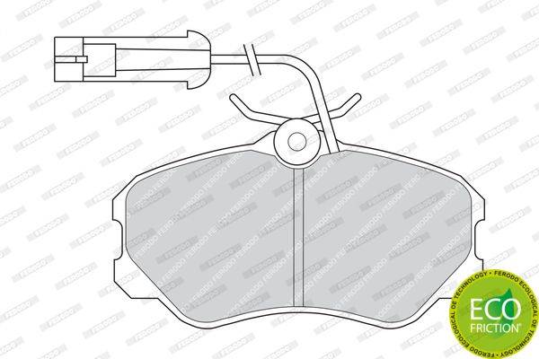 Bremžu kluči FDB595