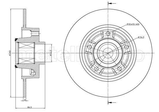 Bremžu kluči 800-1095