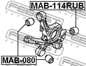 Bukse MAB-114RUB