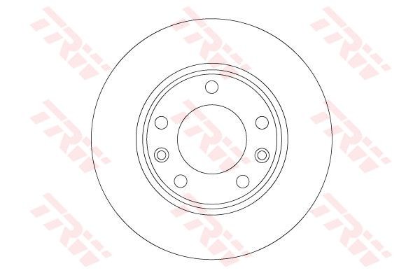 Bremžu diski TRW DF6910