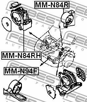 Dzinēja balsts MM-N94F