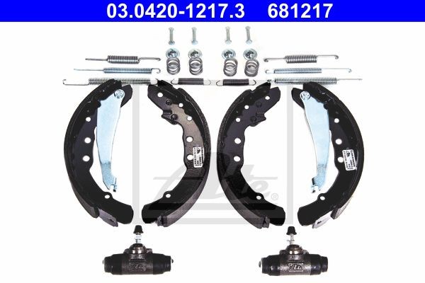 Bremžu loku komplekts