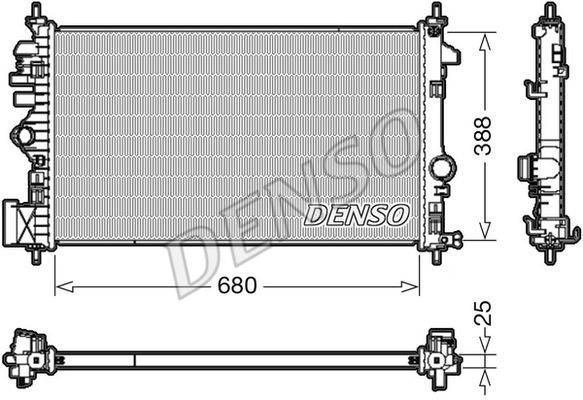 Radiators, Motora dzesēšanas sistēma