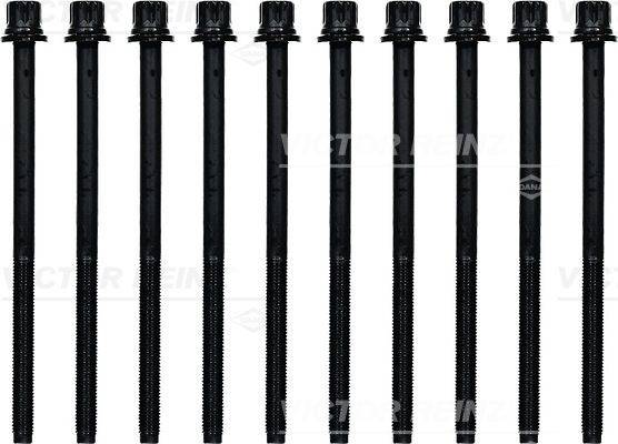 Cilindru galvas skrūvju komplekts